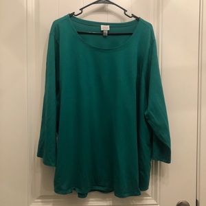 Comfy green shirt!